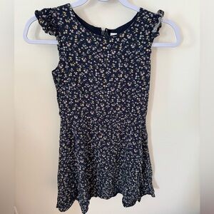 GAP Kids Floral Dress - Navy and Multicolor